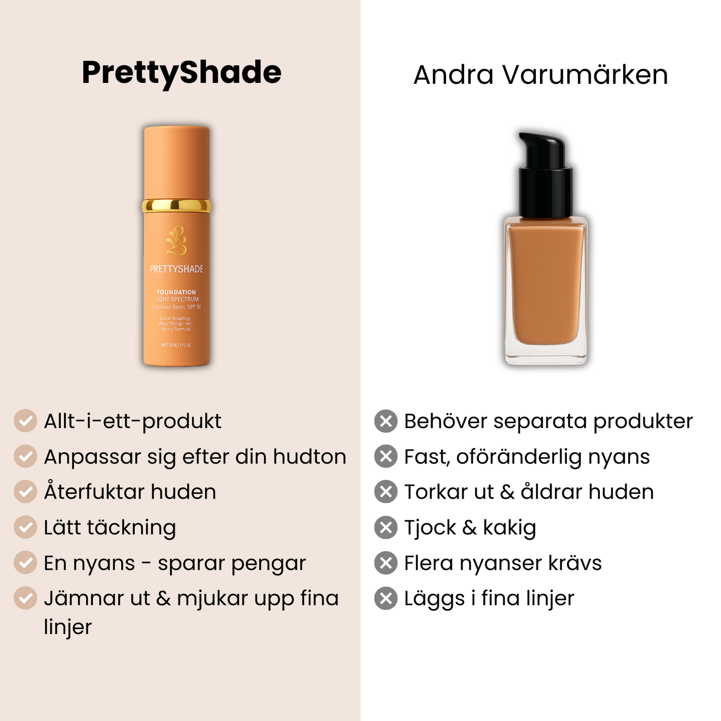 PrettyShade™ - Adaptive Foundation